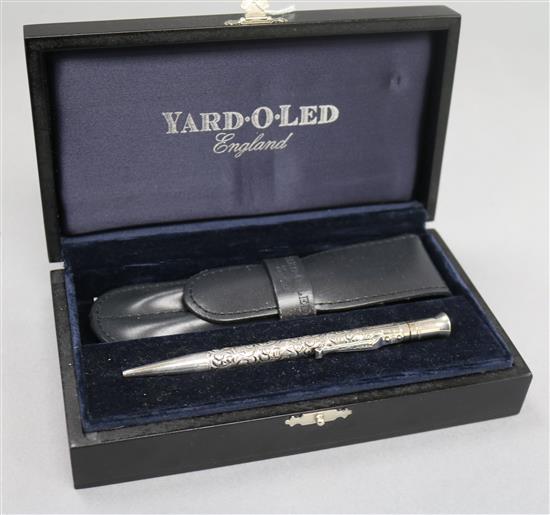 A Yard-o-led Victorian pencil, boxed